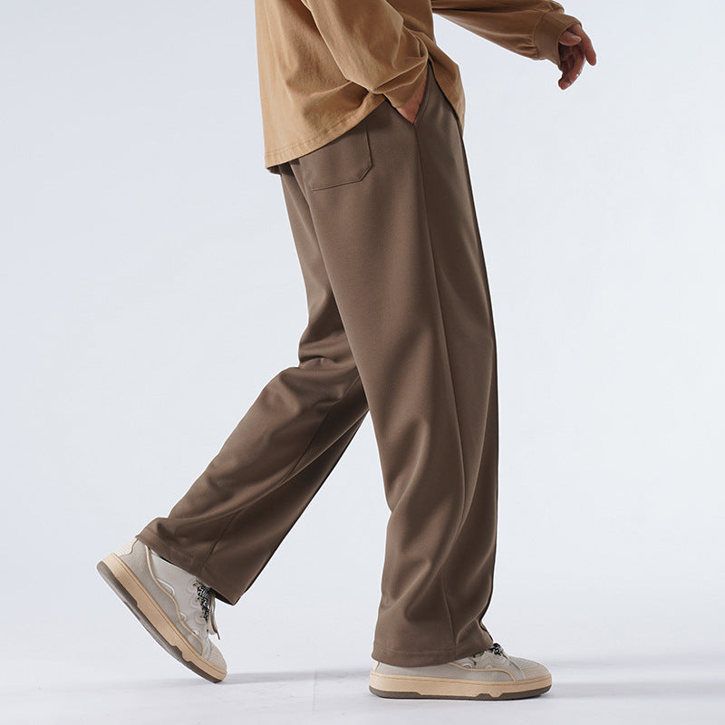 Steven – Pantalons Droits Simples et Polyvalents pour Hommes