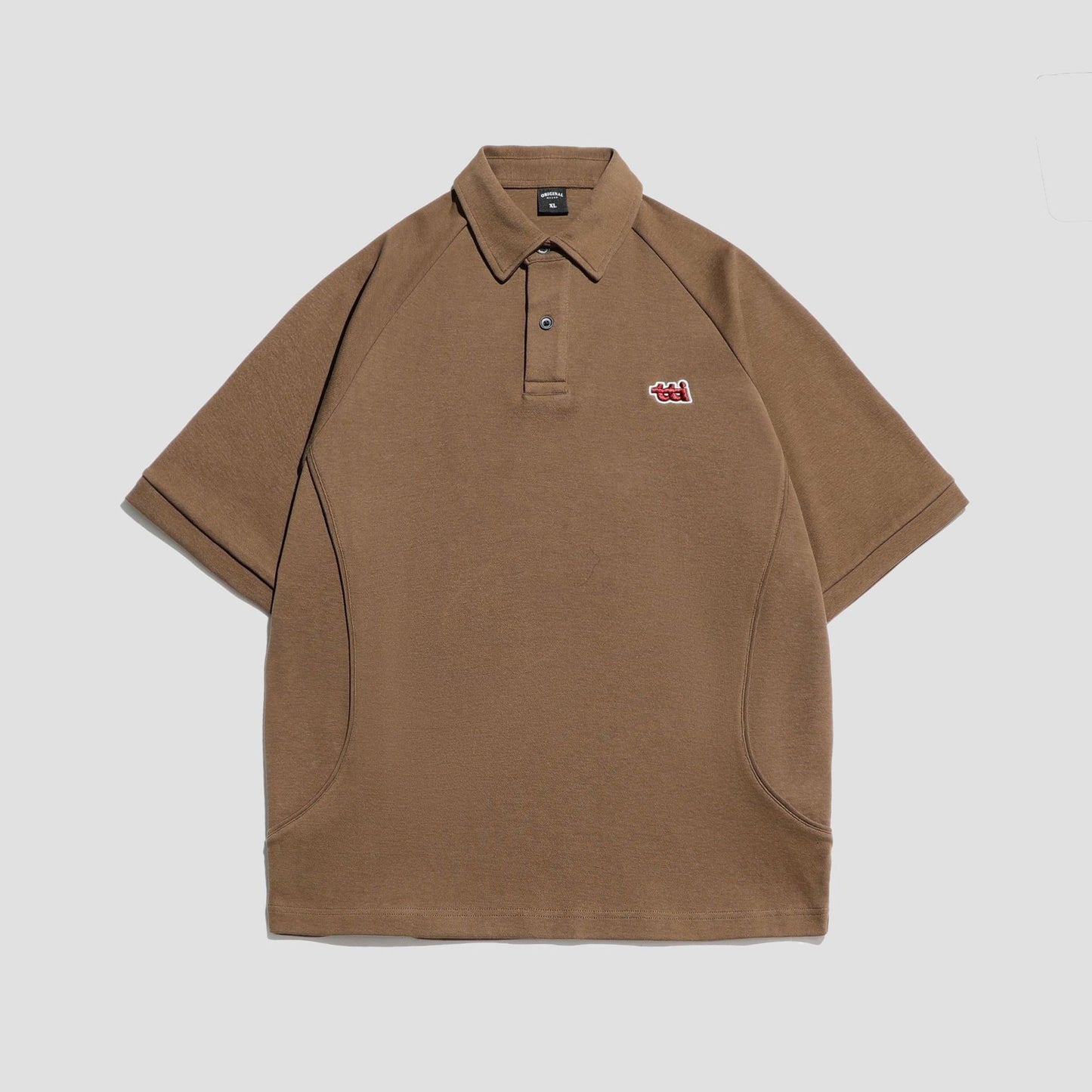 Rowan – T-shirt Ample Homme à Manches Courtes et Broderie Lourde