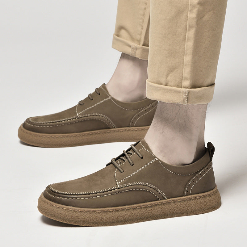 Allen – Chaussures Plates Rétro Coréennes Sport Décontracté Grande Taille