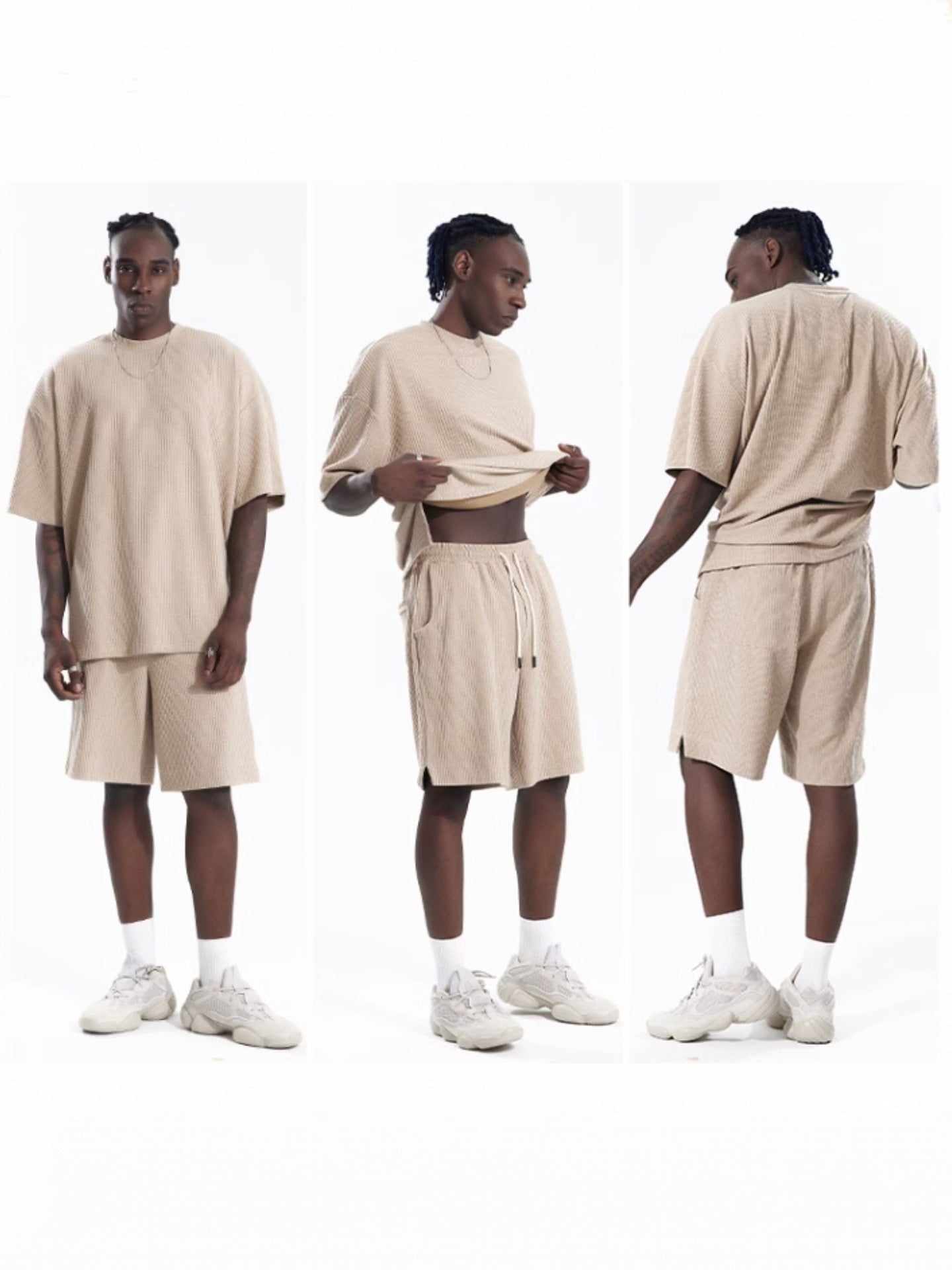 Glen – Costume de Sport Décontracté à Manches Courtes pour Homme