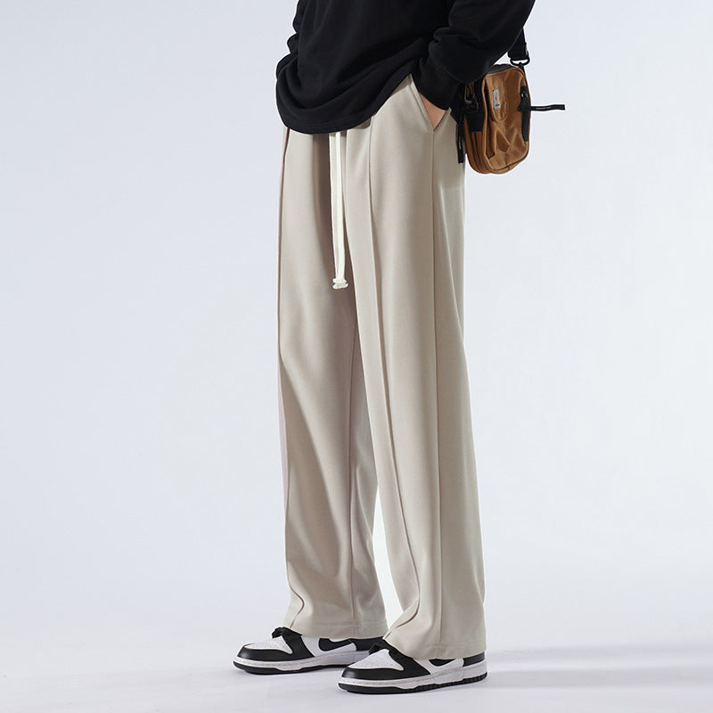 Steven – Pantalons Droits Simples et Polyvalents pour Hommes