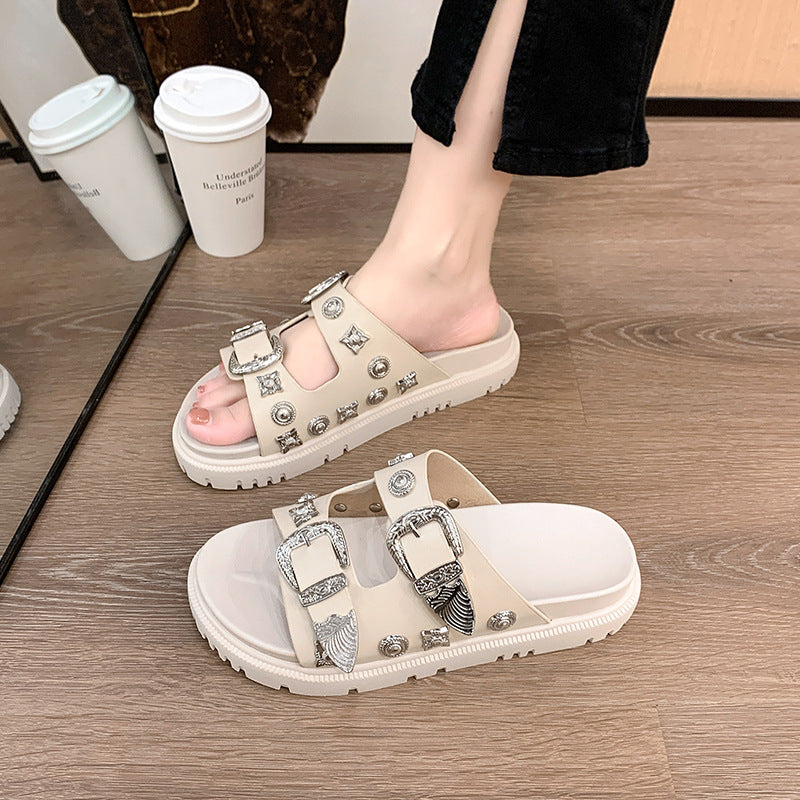 Chelsea – Chaussons Rivet Motif Python et Léopard Grande Taille