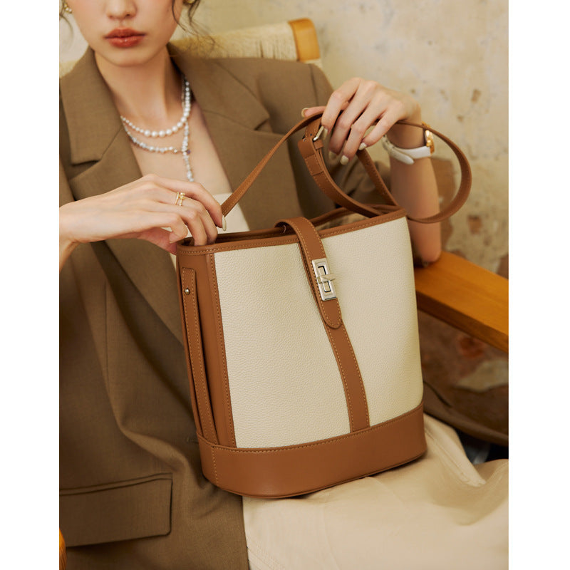 Abigail – Sac Seau en Similicuir de Grande Capacité pour Femmes