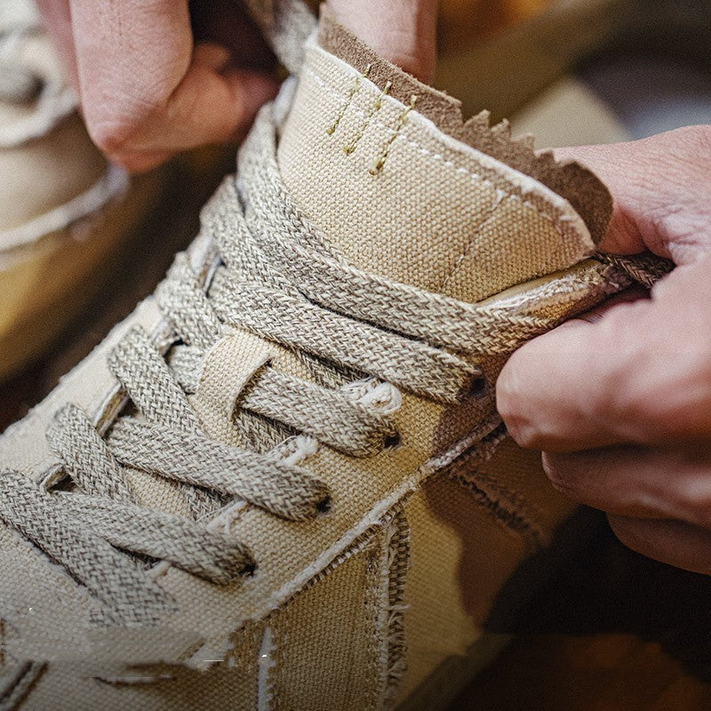 Timothy – Chaussures de Skateboard à Semelle Souple de Loisirs en Toile