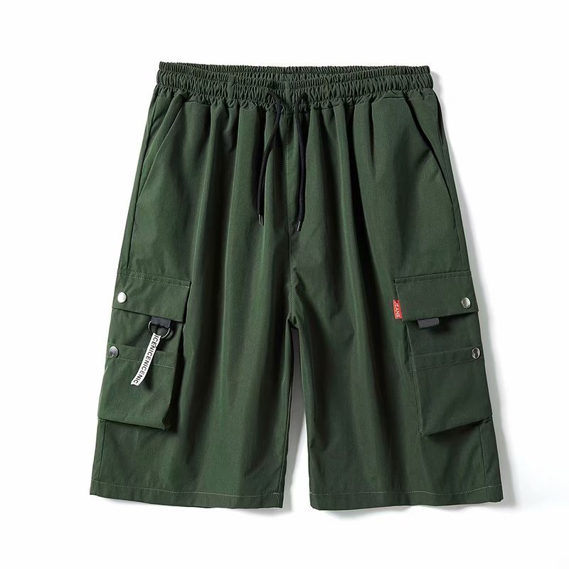 Gareth – Pantalon Cargo Multi-poches Style Coréen