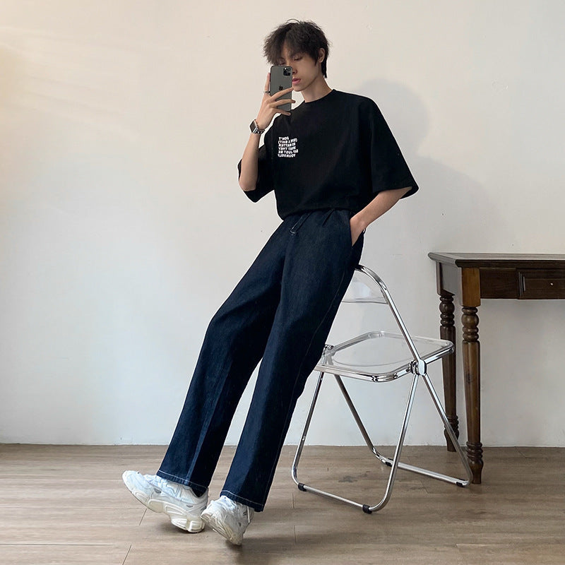 Brian – Jean Large Décontracté Pour Hommes