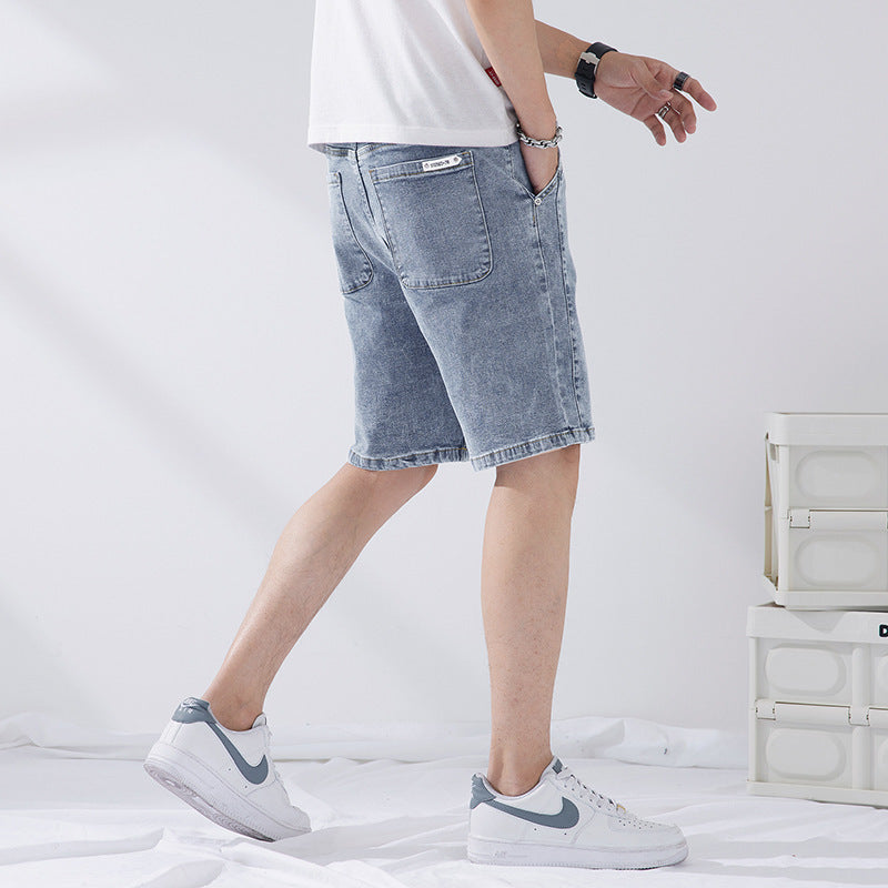 Ricky – Pantalon Capri Élastique Droit