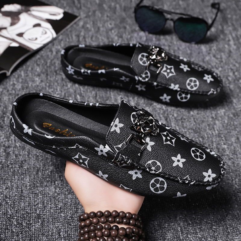 Neville – Mocassins Hommes Fermés Sans Talon en Cuir Vegan