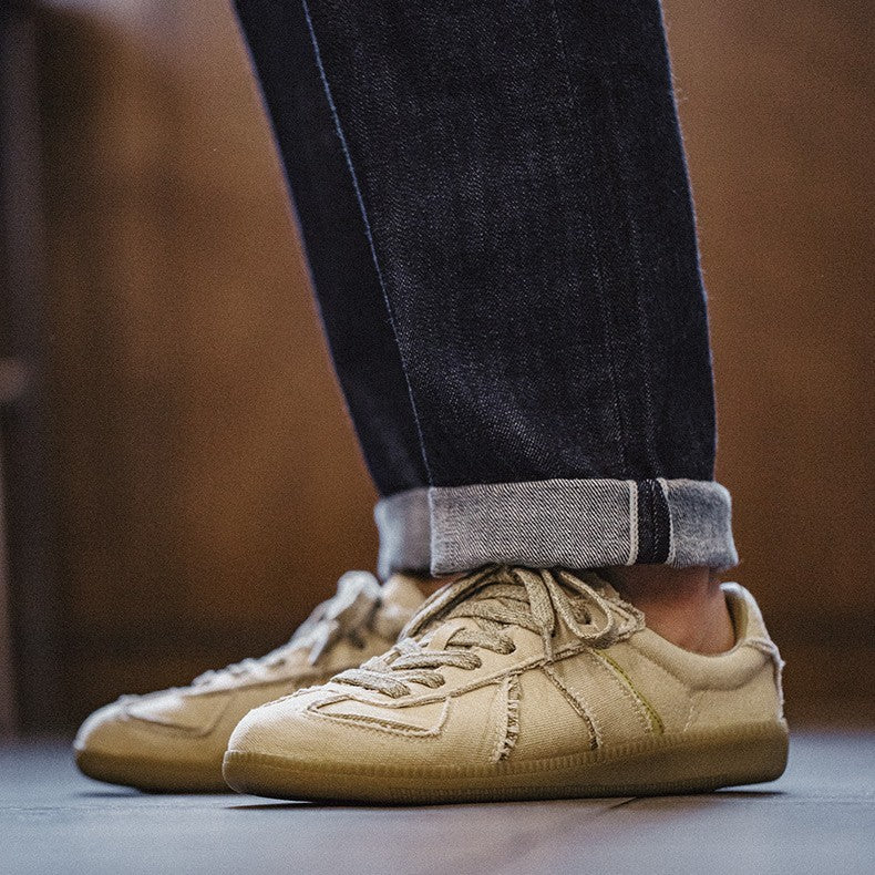 Timothy – Chaussures de Skateboard à Semelle Souple de Loisirs en Toile