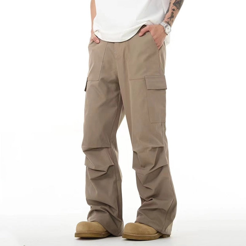 Jim – Pantalon décontracté plissé et ample