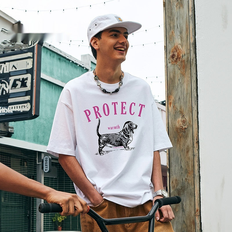 Martin – T-shirt Imprimé Animal à Manches Courtes