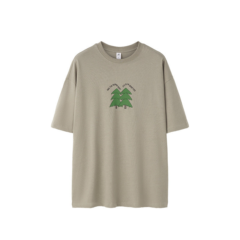 Joe – T-shirt à Imprimé Gonflé en Coton Pur