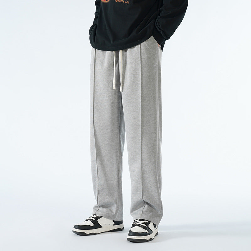 Steven – Pantalons Droits Simples et Polyvalents pour Hommes