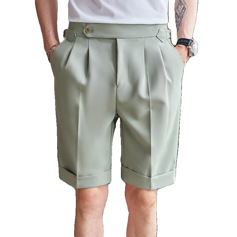 Sydney – Short décontracté simple de couleur unie