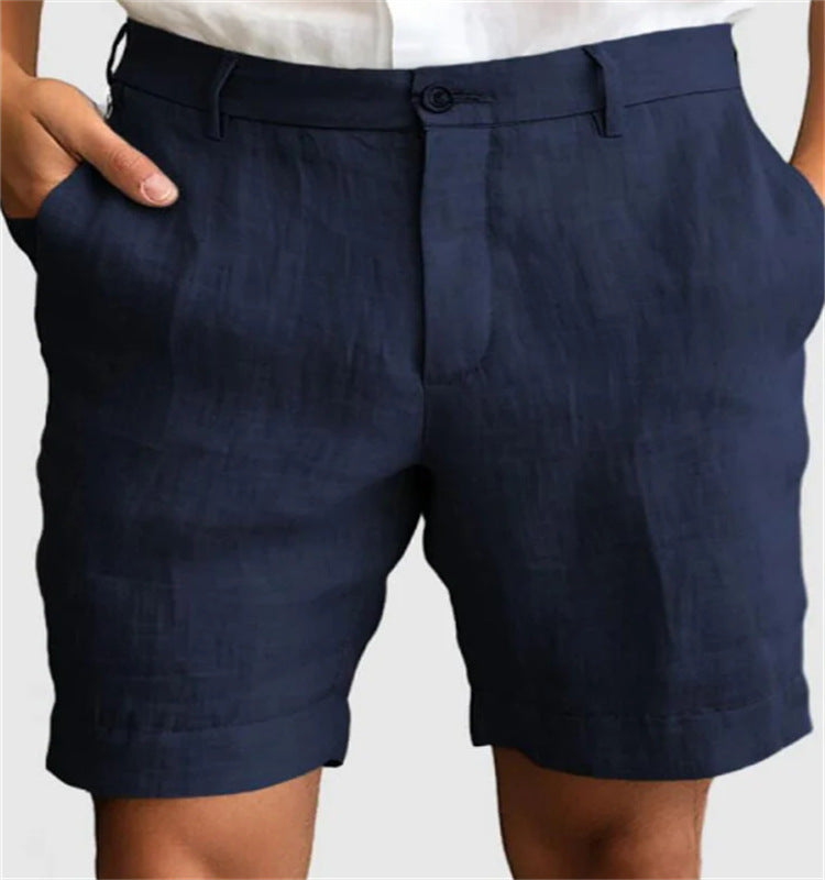 Sam – Shorts d'Été Respirants en Lin pour Hommes