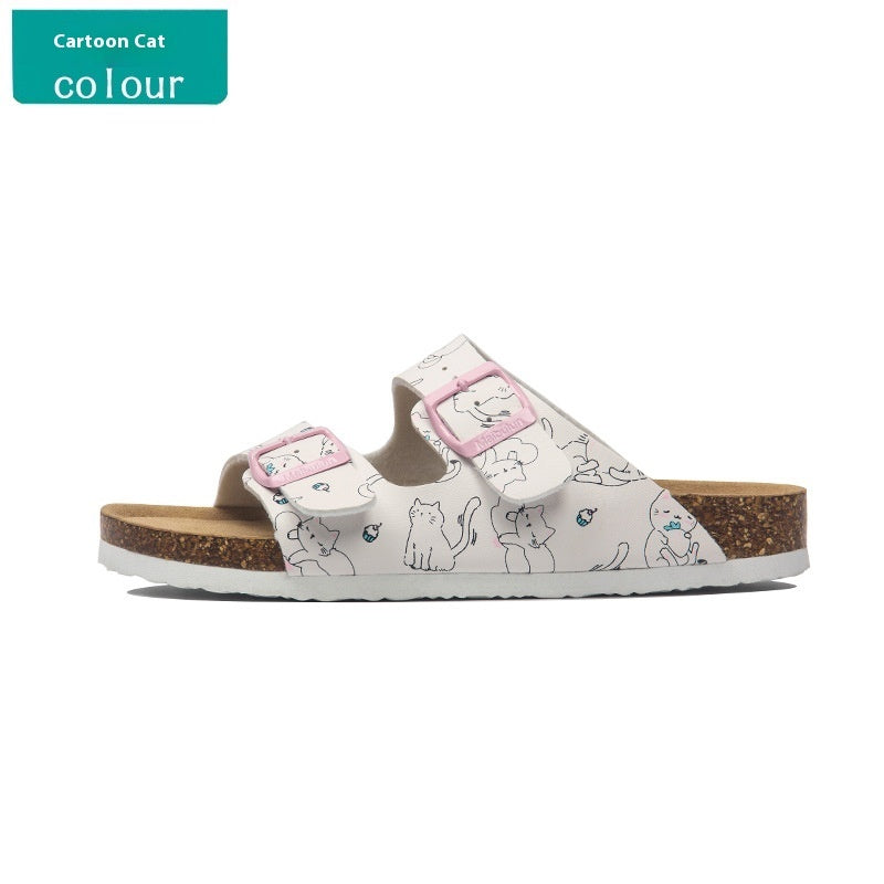 Calvin – Sandales à Boucles en Liège pour l'Été