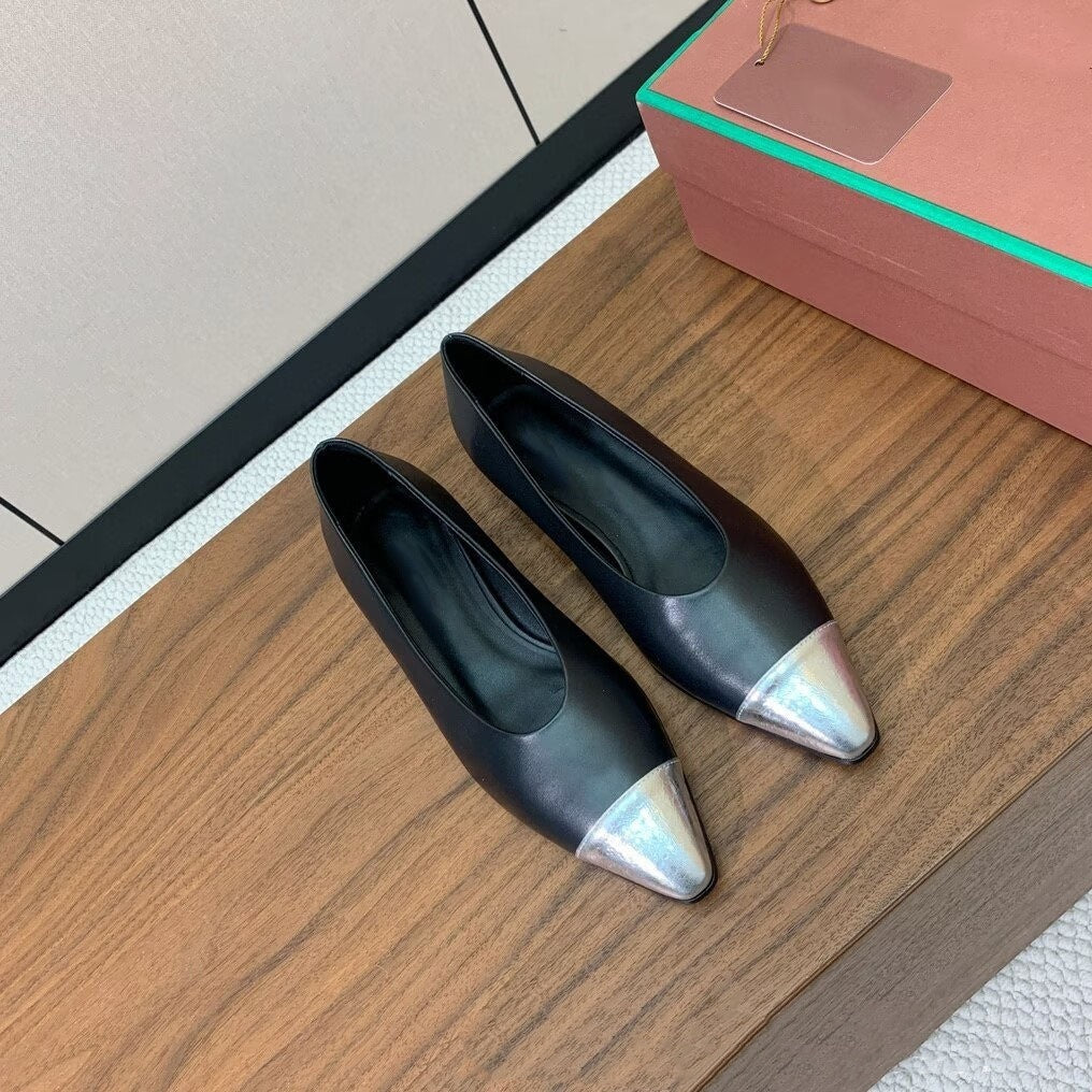 Julie – Mocassins Rétro à Semelle Plate