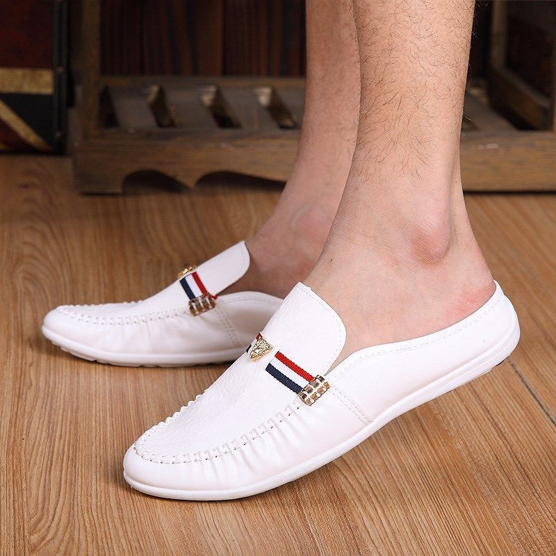 Neville – Mocassins Hommes Fermés Sans Talon en Cuir Vegan