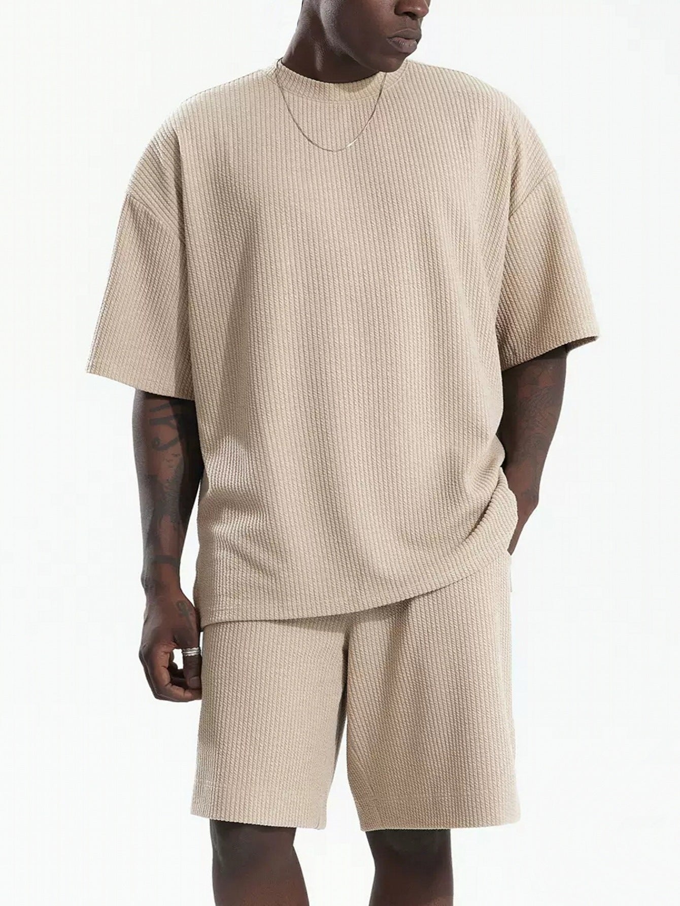 Glen – Costume de Sport Décontracté à Manches Courtes pour Homme