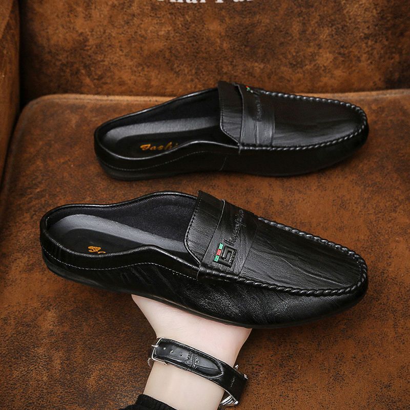 Neville – Mocassins Hommes Fermés Sans Talon en Cuir Vegan