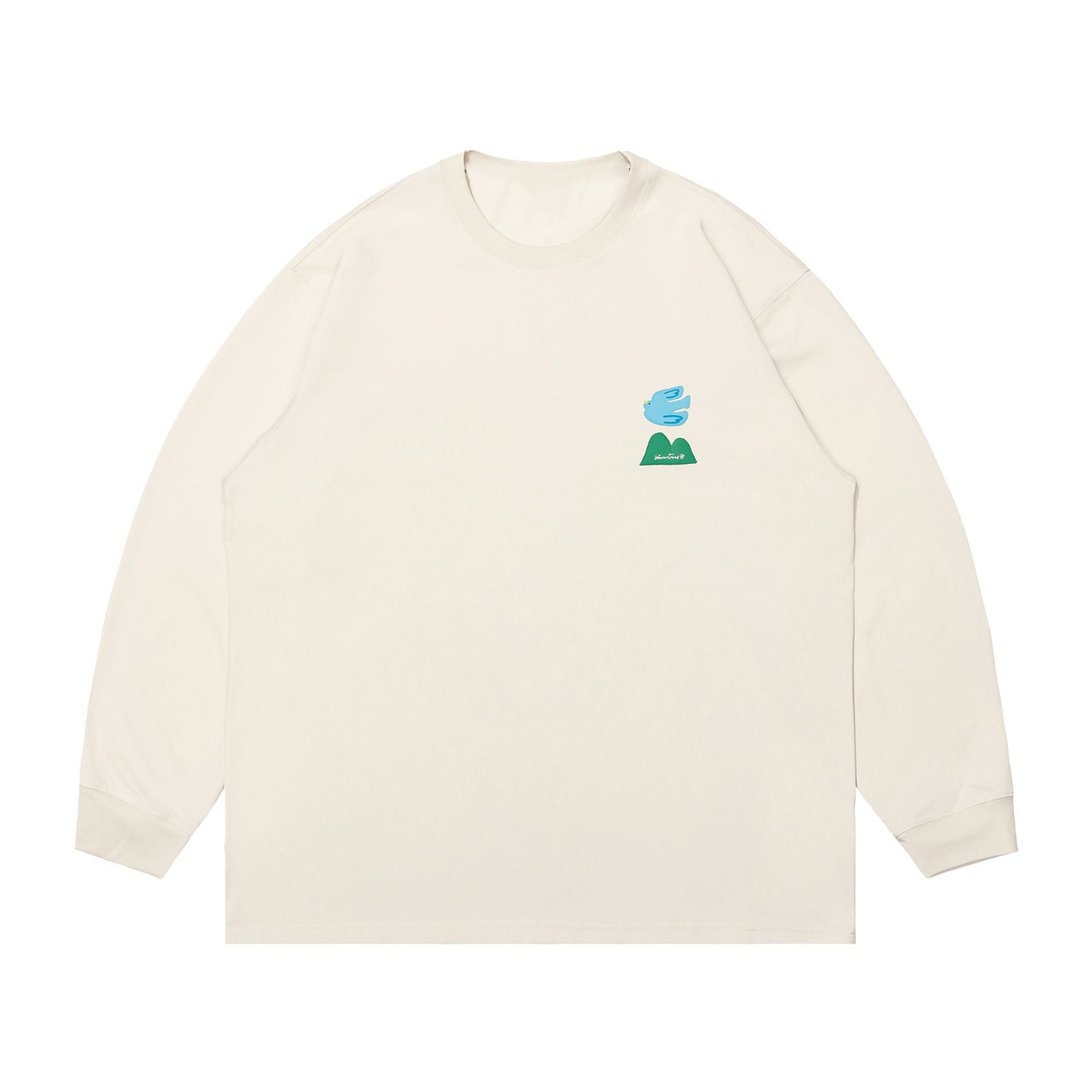 Tim – T-shirt à Manches Longues Col Rond pour Hommes