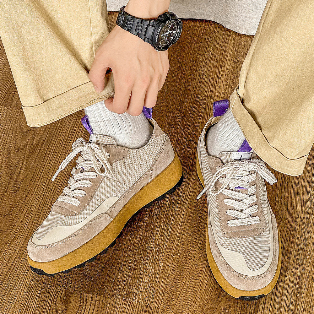 Ian – Chaussures de Sport Rétro et Respirantes