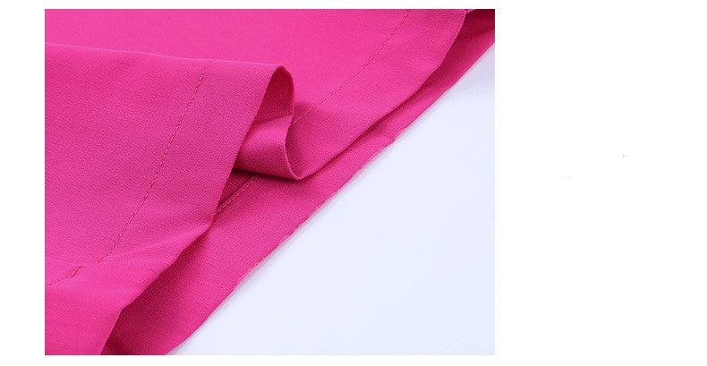 Sophie – Pantalon Large Plissé avec Poches