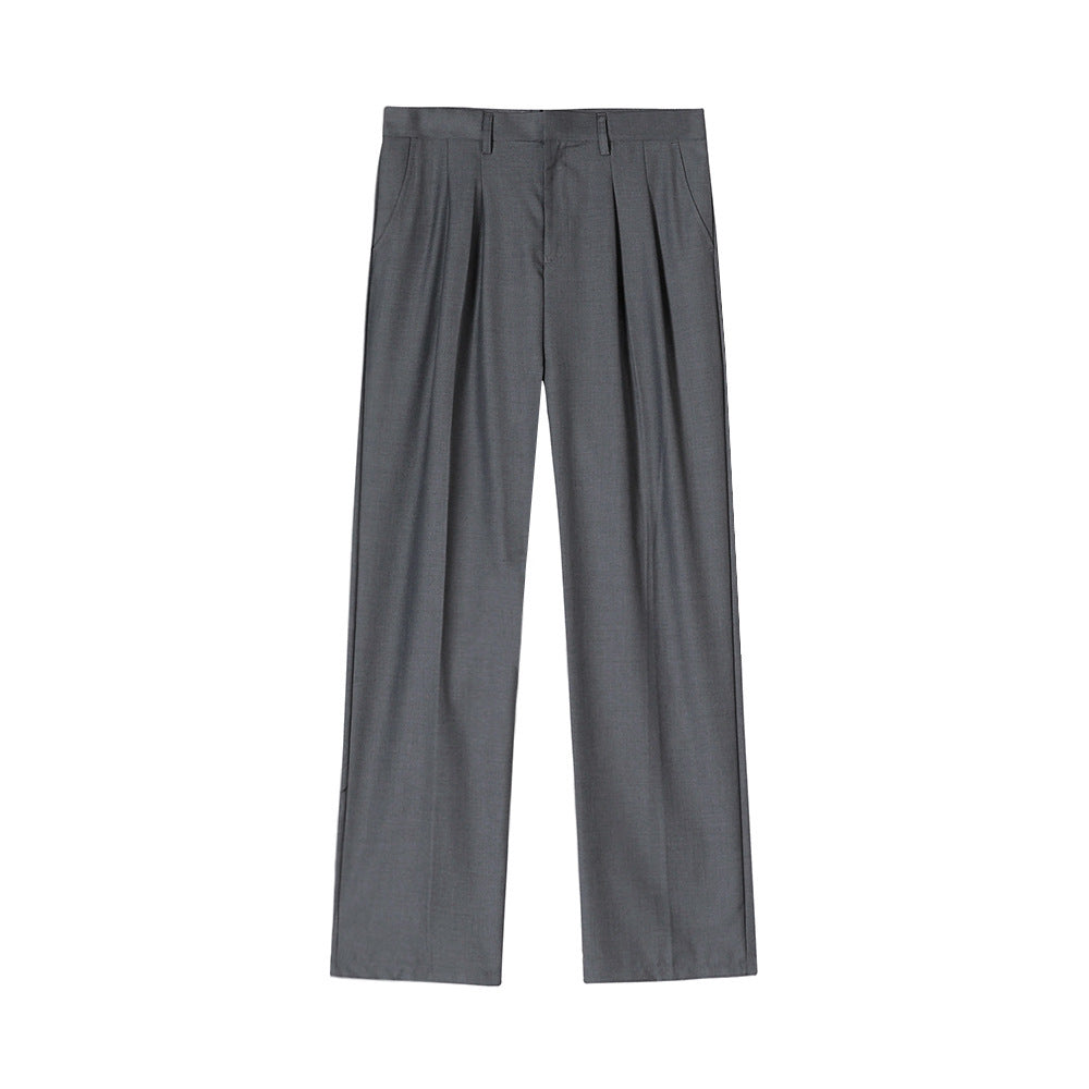 Carl – Pantalon Décontracté Droit et Ample