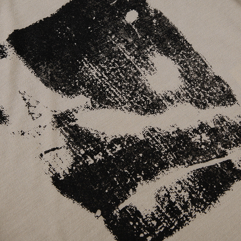 Andrea – T-shirt Slim à Graffiti