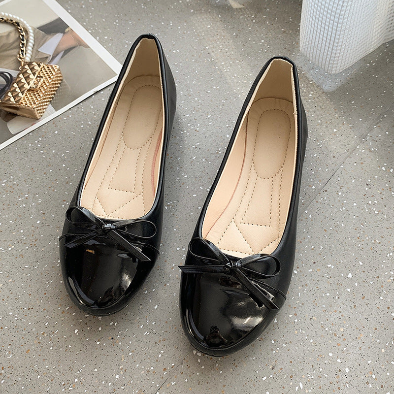 Caroline – Chaussures à Nœud Bas pour Femme