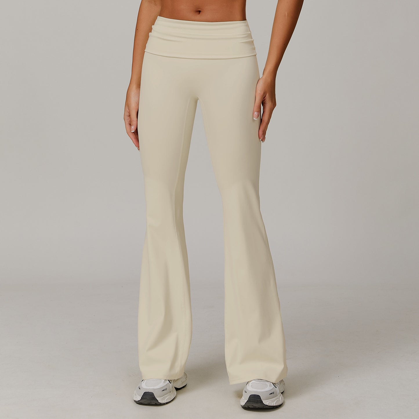 Gabrielle – Pantalon de Yoga Taille Haute Pliable