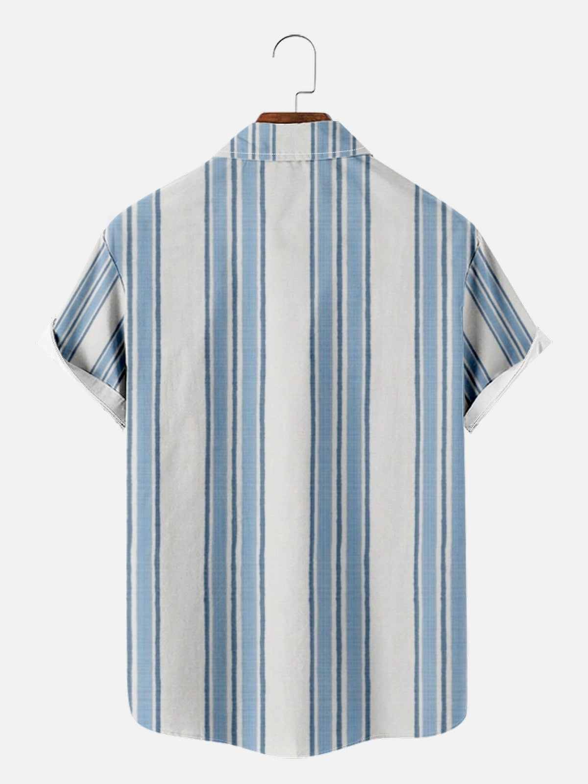 Malcolm – Chemise ample à manches courtes avec impression numérique 3D