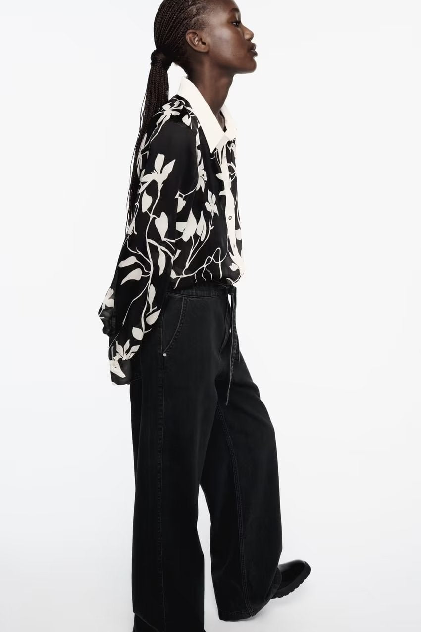 Alison – Robe chemise à imprimé floral pour femme
