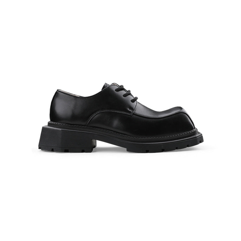 Sharon – Chaussures à semelle épaisse en cuir vegan pour femme