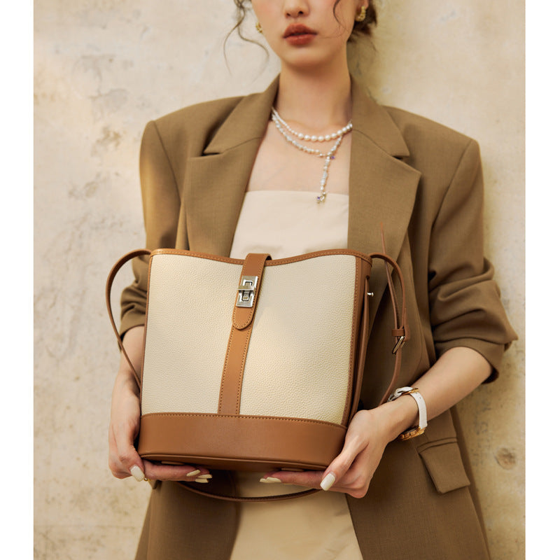 Abigail – Sac Seau en Similicuir de Grande Capacité pour Femmes
