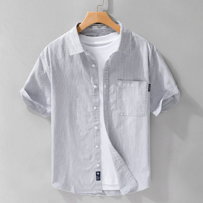 Joseph – Chemise Minimaliste à Rayures pour Homme