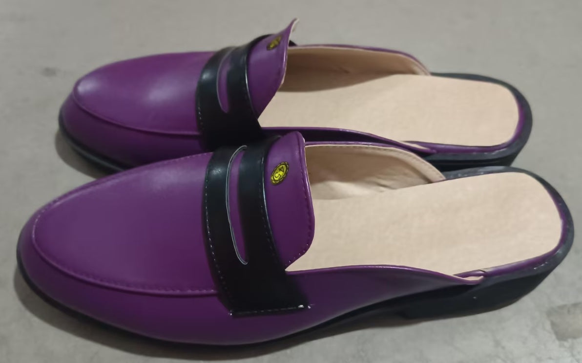 Mathew – Chaussures et Mules Décontractées Polyvalentes en Cuir Végan
