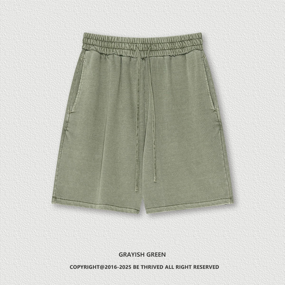 Joe – Shorts décontractés américains lavés d'été