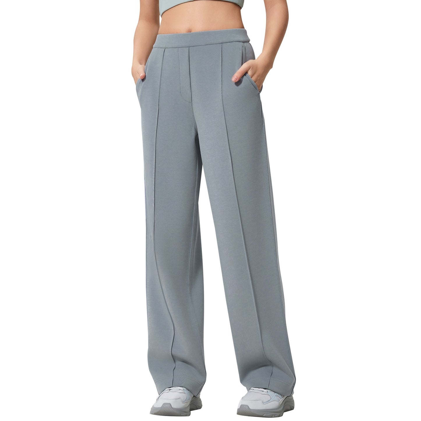 Tracy – Pantalon Droit Amincissant Décontracté