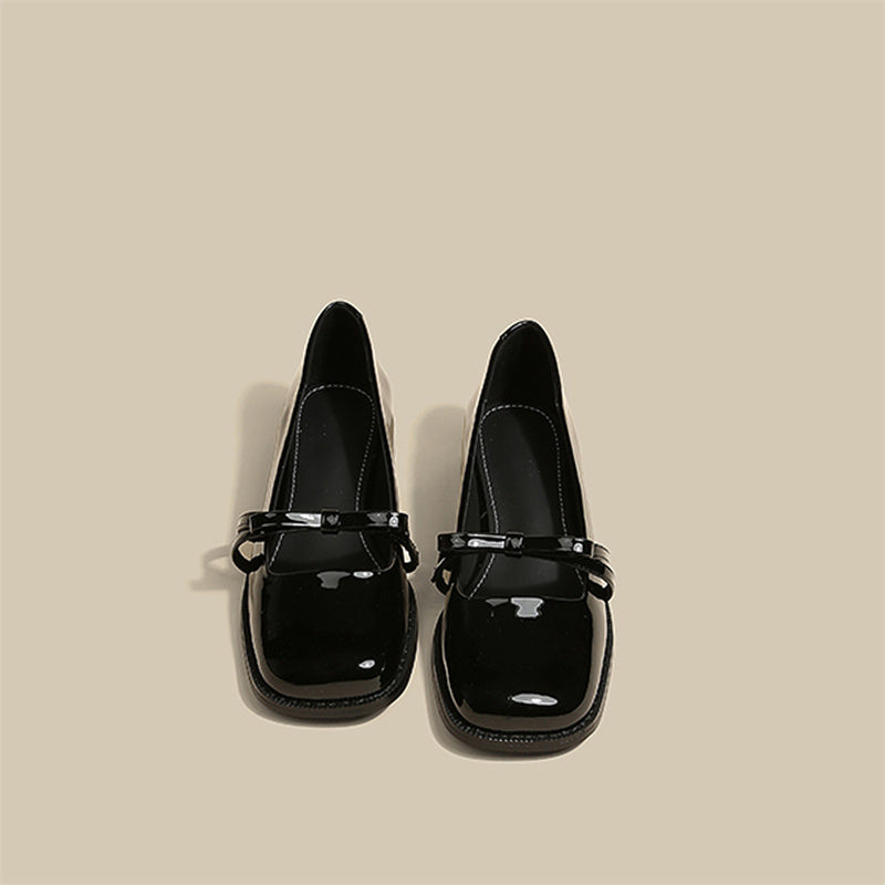 Anne – Chaussures Mary Jane à Talon Épais
