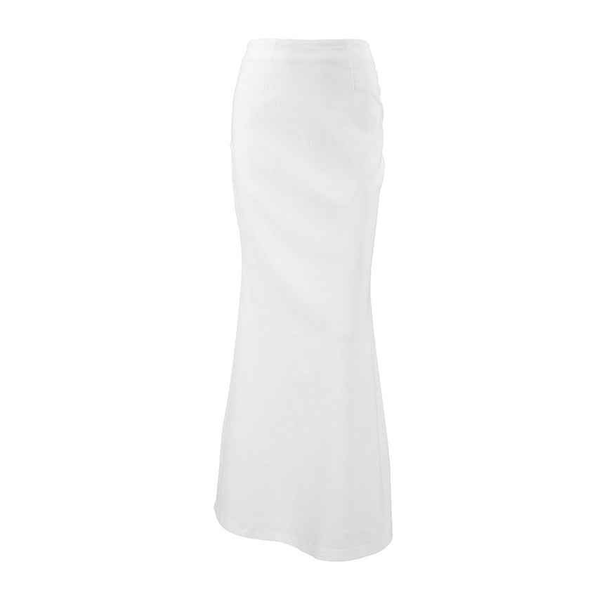 Stéphanie – Jupe Longue Taille Haute Mode