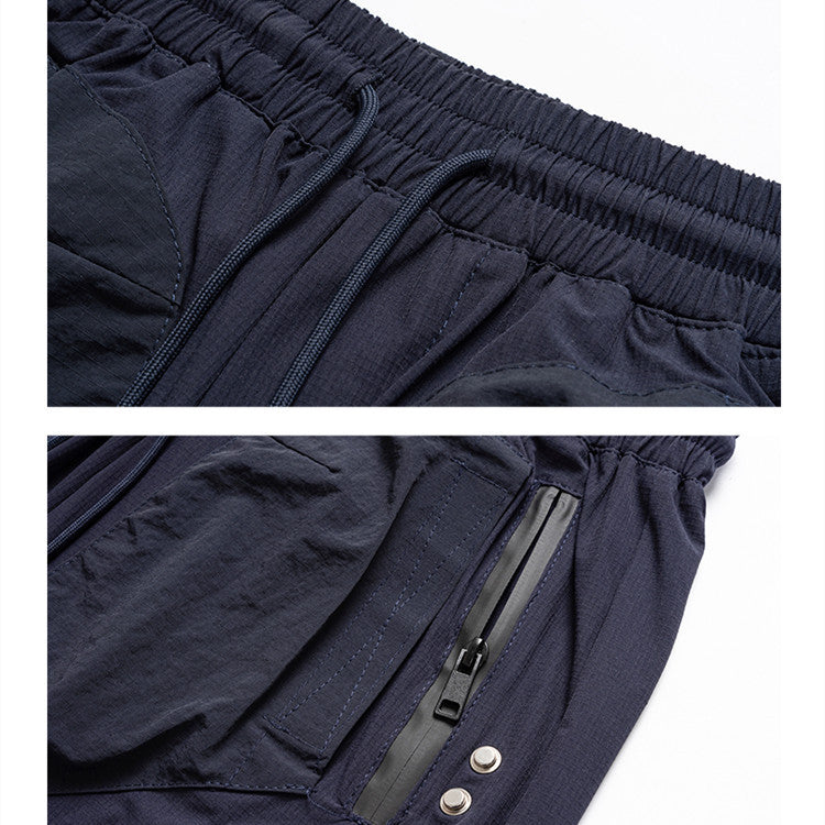 Jerry – Shorts Décontractés Fonctionnels Rétro pour Hommes