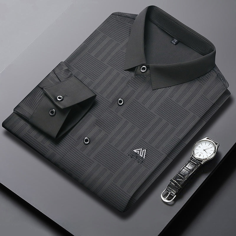 Stewart – Chemise décontractée à manches longues pour homme