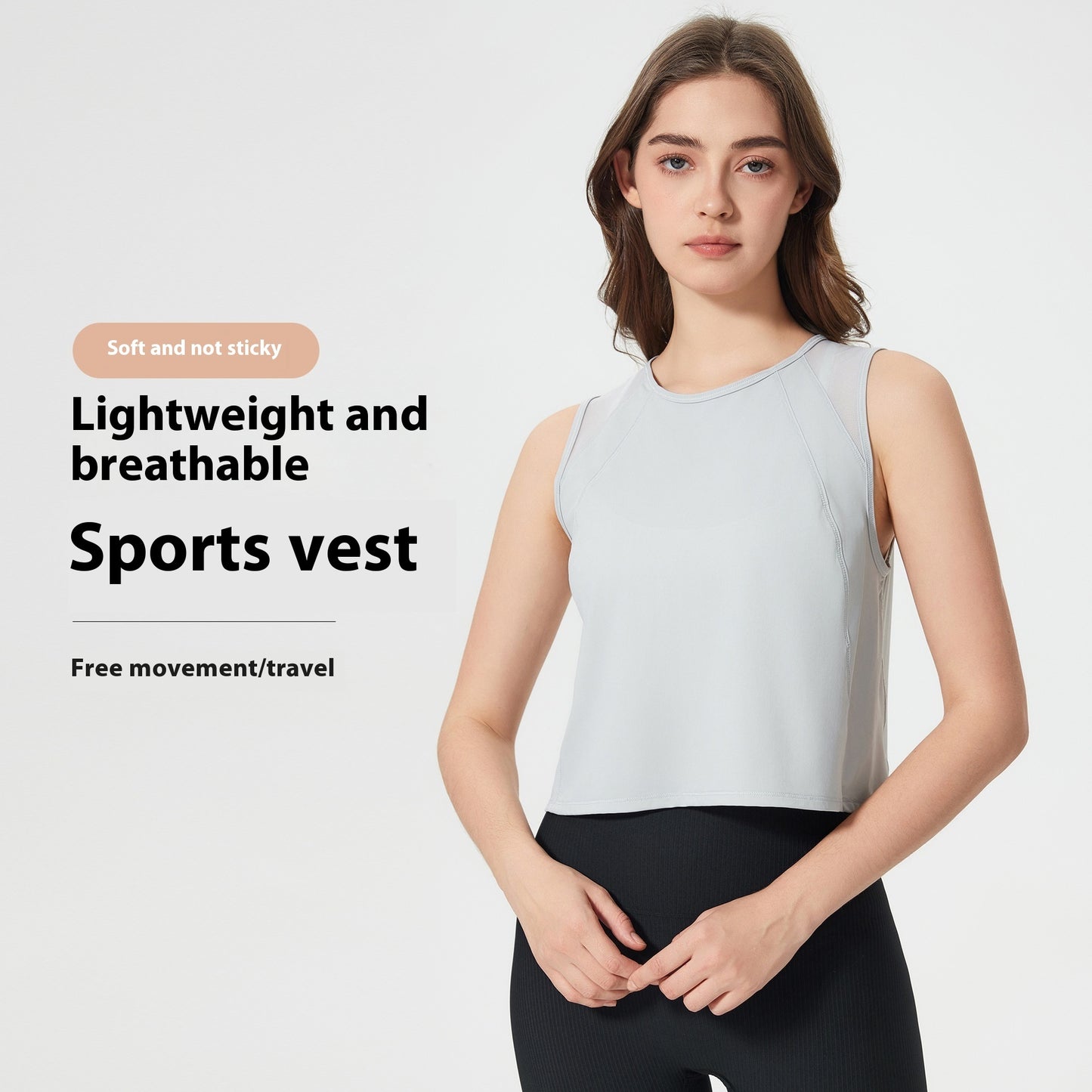 Jean – Débardeur de Sport sans Rembourrage