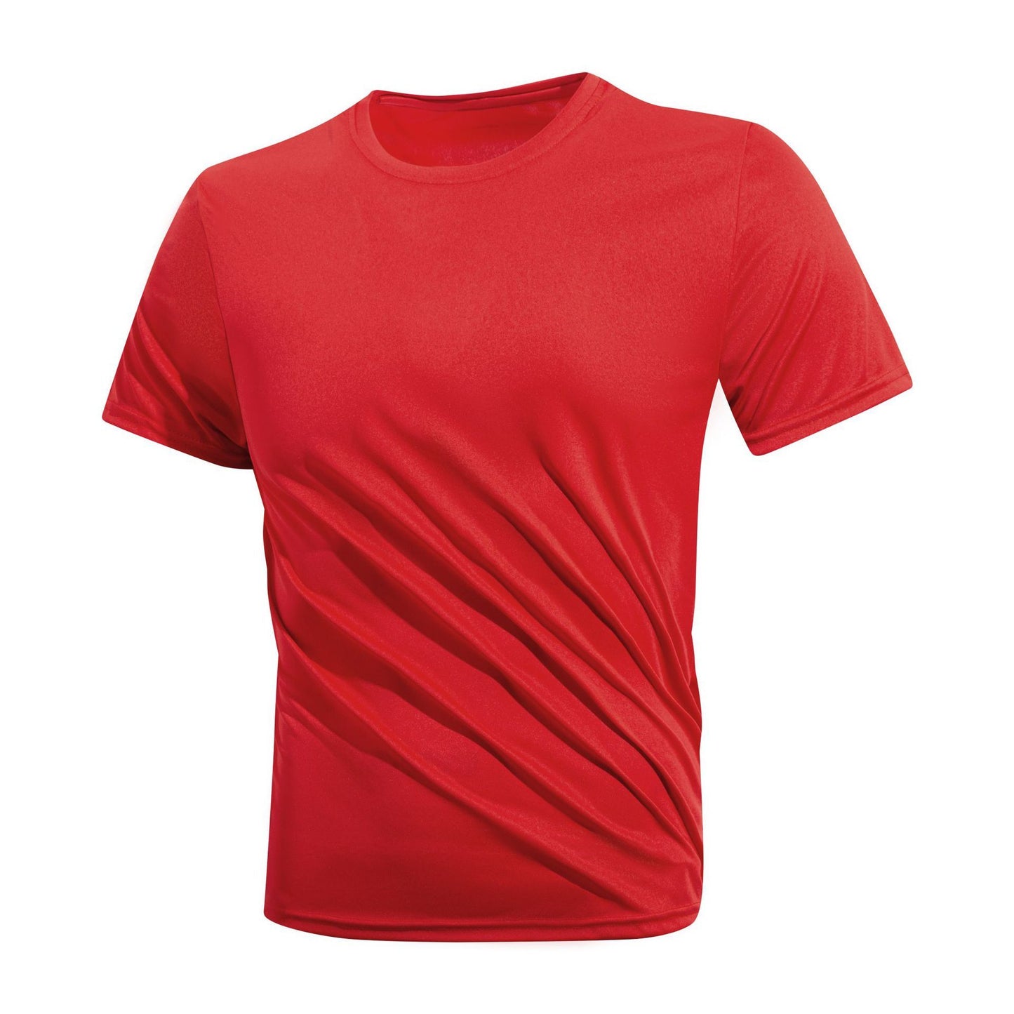 Hugh – T-shirt en soie glacée pour hommes, séchage rapide