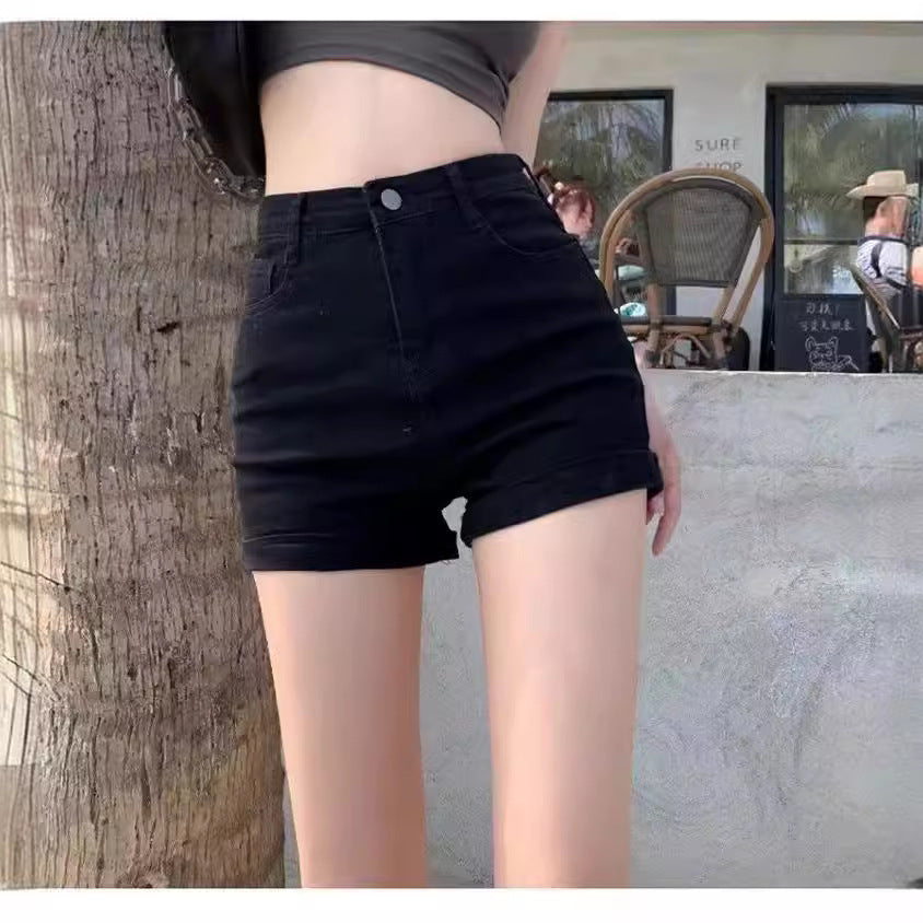 Stephanie – Mini-Shorts Élastiques d'Été pour Femme