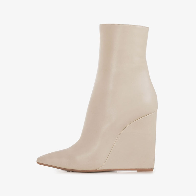 Harriet – Bottines à Talons Hauts avec Zip Latéral et Pointe Aigüe