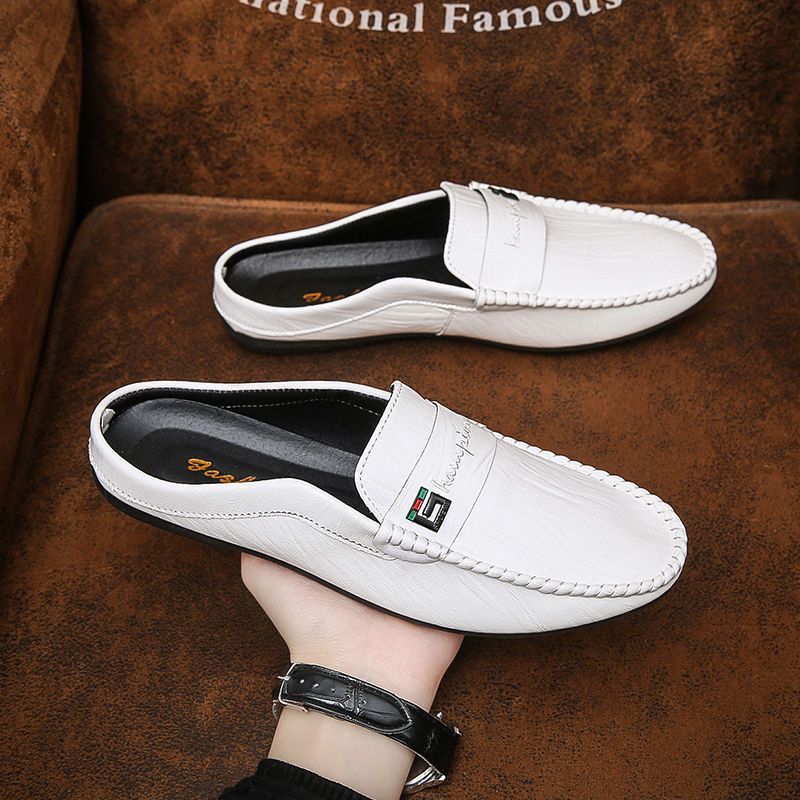 Neville – Mocassins Hommes Fermés Sans Talon en Cuir Vegan