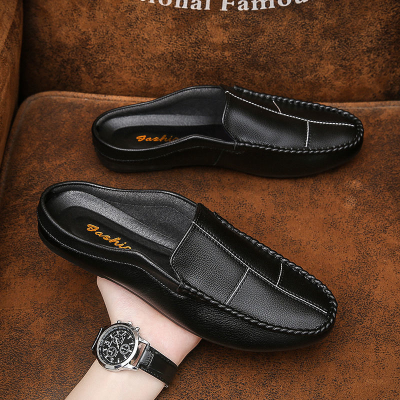 Neville – Mocassins Hommes Fermés Sans Talon en Cuir Vegan