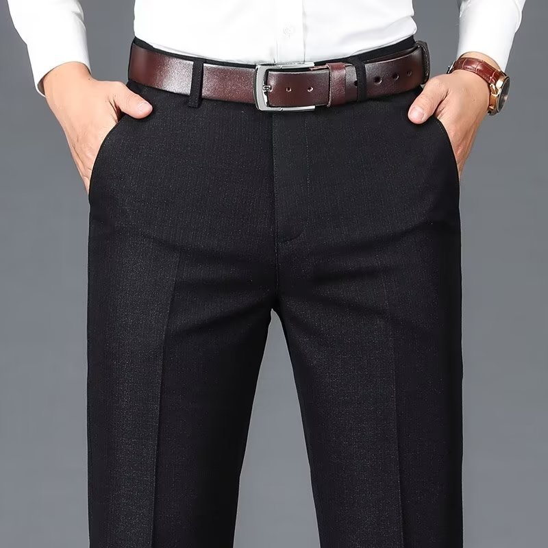 Shane – Pantalon Décontracté Drapé pour Hommes